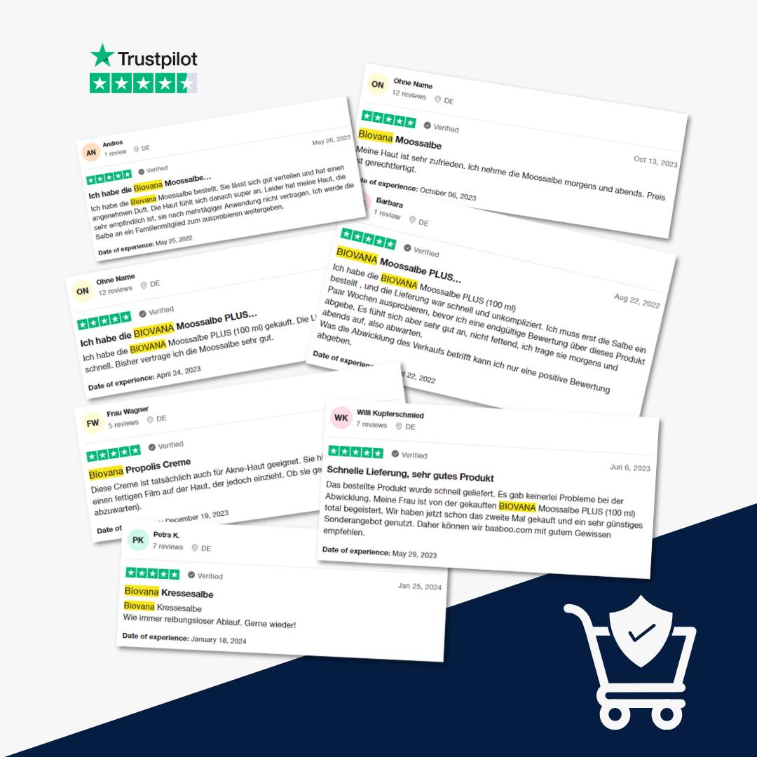 Trustpilot BIOVANA
